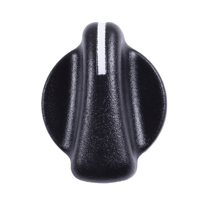 Omix 17903.20 Climate Control Knob; Black Plastic; OE Replacement; - Truck Part Superstore