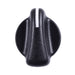 Omix 17903.20 Climate Control Knob; Black Plastic; OE Replacement; - Truck Part Superstore