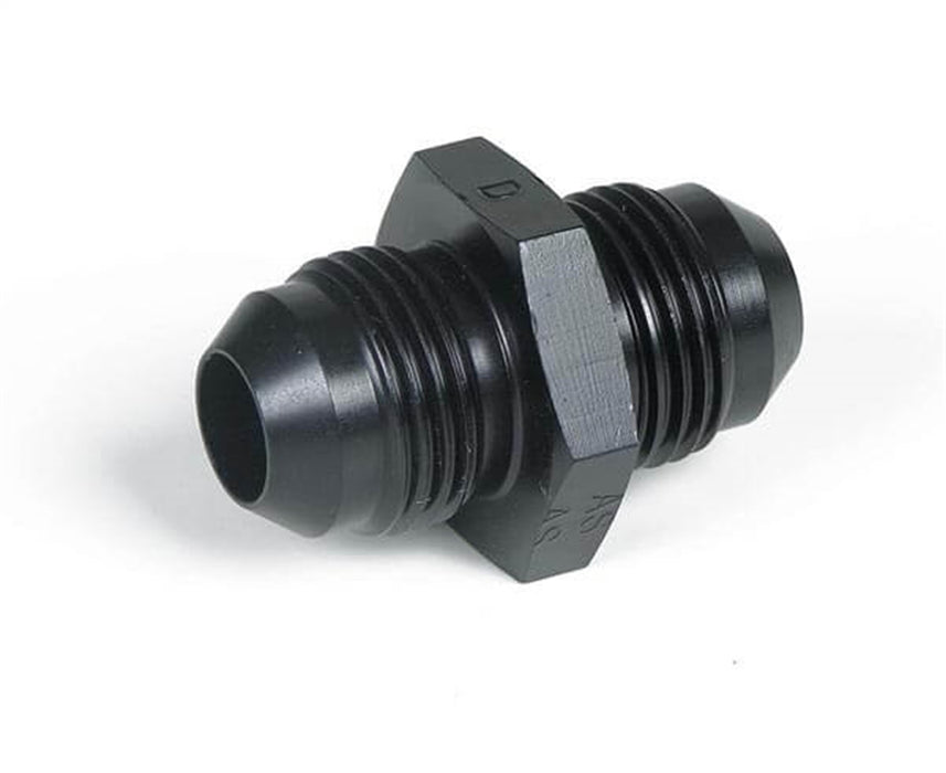 NOS/Nitrous Oxide System 17909NOS Pipe Fitting Male Union; -4AN -4AN; Black; - Truck Part Superstore
