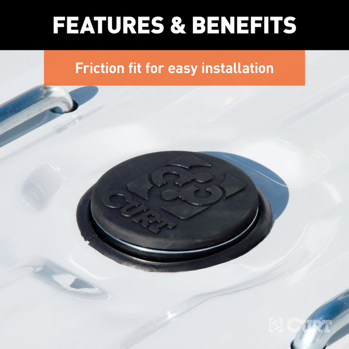 CURT 66165 CURT 66165 Replacement Black Rubber Gooseneck Hitch Cover - Truck Part Superstore