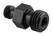 NOS/Nitrous Oxide System 17958NOS Fogger Nozzle Jet Fitting; -3AN x 1/4-28 in. NPT; Straight; Aluminum; Black; - Truck Part Superstore