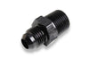 NOS/Nitrous Oxide System 17959NOS Pipe Fitting Straight Male To Pipe; -4AN - 1/8 in. NPT; Black; - Truck Part Superstore