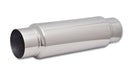 Vibrant Performance 17960 Large Diameter Bottle Style Resonator; 4 in. Inlet/Outlet x 18 in. Long; - Truck Part Superstore