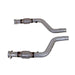 BBK Performance Parts 1796 2005-2008 DODGE CHALLENGER CHARGER 300 5.7L SHORT MID PIPE W/ CATS - Truck Part Superstore