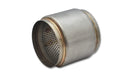 Vibrant Performance 17985 Stainless Steel Race Muffler; 4 1/2 in. I.D./O.D.; 5 1/8 in. OD x 5 in. Long; - Truck Part Superstore