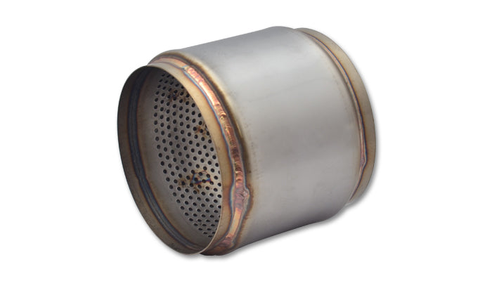 Vibrant Performance 17995 Stainless Steel Race Muffler; 5 in. Inlet/Outlet x 5 in. Long; - Truck Part Superstore