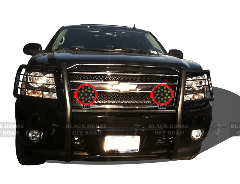 Black Horse Off Road 17A037400MA-PLR Black Steel Modular - Truck Part Superstore