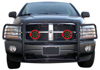 Black Horse Off Road 17DG100MA-PLR Black Steel Modular - Truck Part Superstore