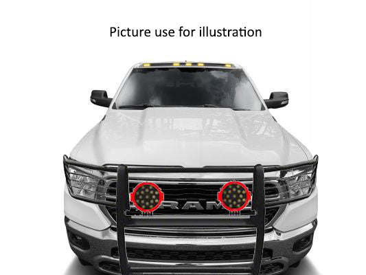 Black Horse Off Road 17DG111MA-PLR Black Steel Modular - Truck Part Superstore