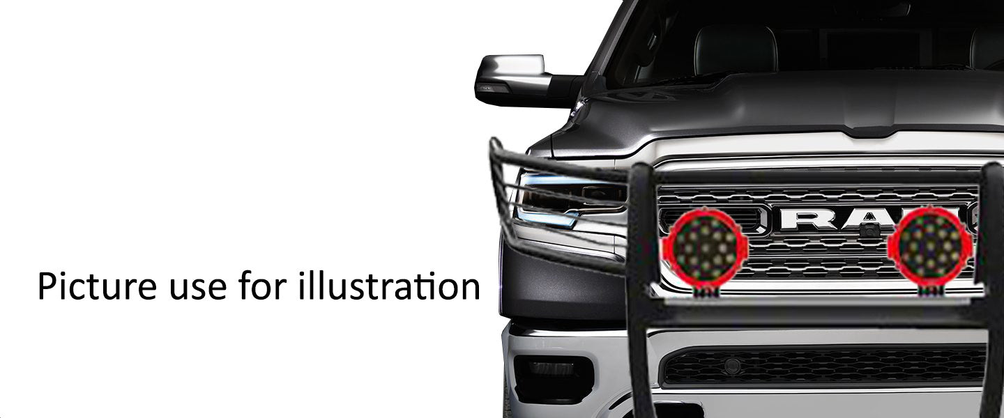Black Horse Off Road 17DG111MA-PLR Black Steel Modular - Truck Part Superstore