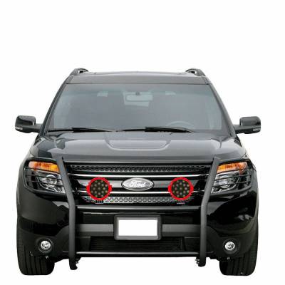Black Horse Off Road 17FJ28MA-PLR Black Steel Modular - Truck Part Superstore