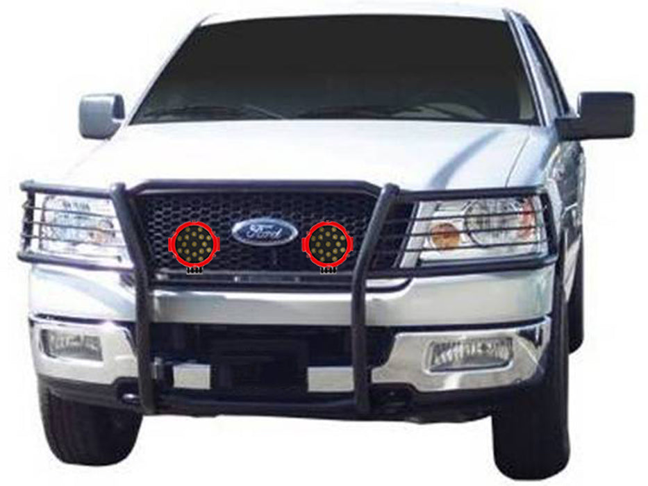 Black Horse Off Road 17FP28MA-PLR Black Steel Modular - Truck Part Superstore