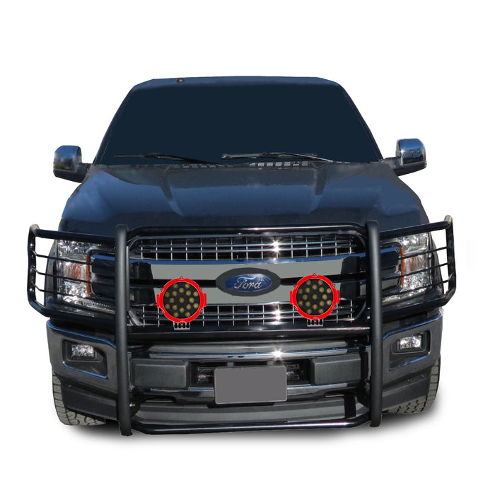 Black Horse Off Road 17FP32MA-PLR Black Steel Modular - Truck Part Superstore