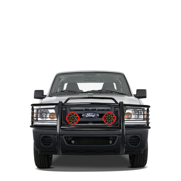 Black Horse Off Road 17FR20MA-PLR Black Steel Modular - Truck Part Superstore