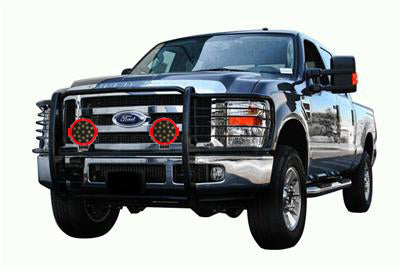 Black Horse Off Road 17GT26MA-PLR Black Steel Modular - Truck Part Superstore
