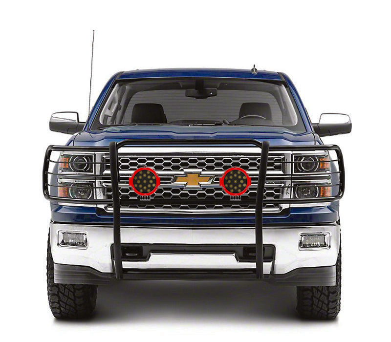 Black Horse Off Road 17GT28MA-PLR Black Steel Modular - Truck Part Superstore