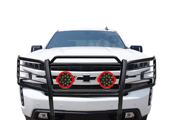 Black Horse Off Road 17GT29MA-PLR Black Steel Modular - Truck Part Superstore
