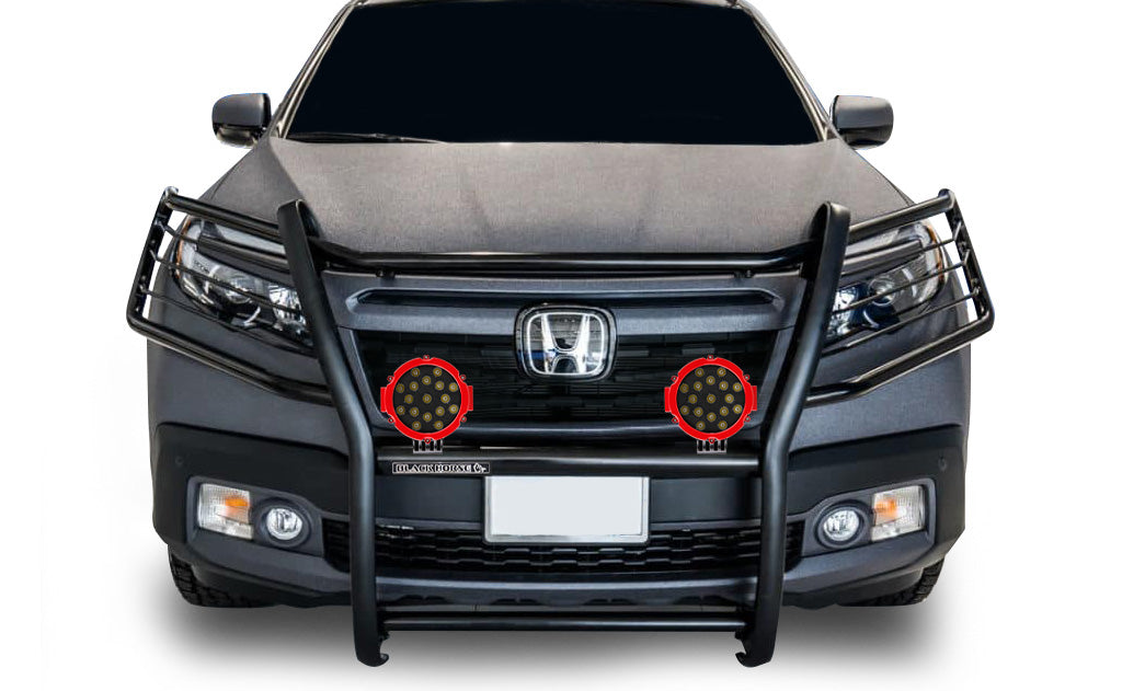 Black Horse Off Road 17H01MA-PLR Black Steel Modular - Truck Part Superstore