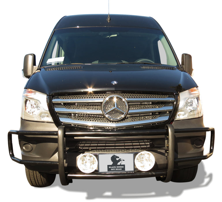 Black Horse Off Road 17MBMEMA Spartan Grille Guard - Truck Part Superstore