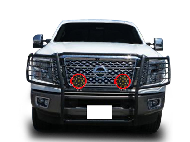 Black Horse Off Road 17NR28MA-PLR Black Steel Modular - Truck Part Superstore