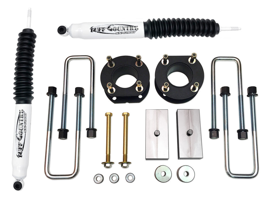 Tuff Country 53072KH 3 Inch Lift Kit 07-19 Toyota Tundra 4x4 & 2WD 3 Inch Front / 1 Inch Rear Lift Kit w/ SX6000 Shocks No Strut Disassembly Excludes TRD Pro Tuff Country - Truck Part Superstore
