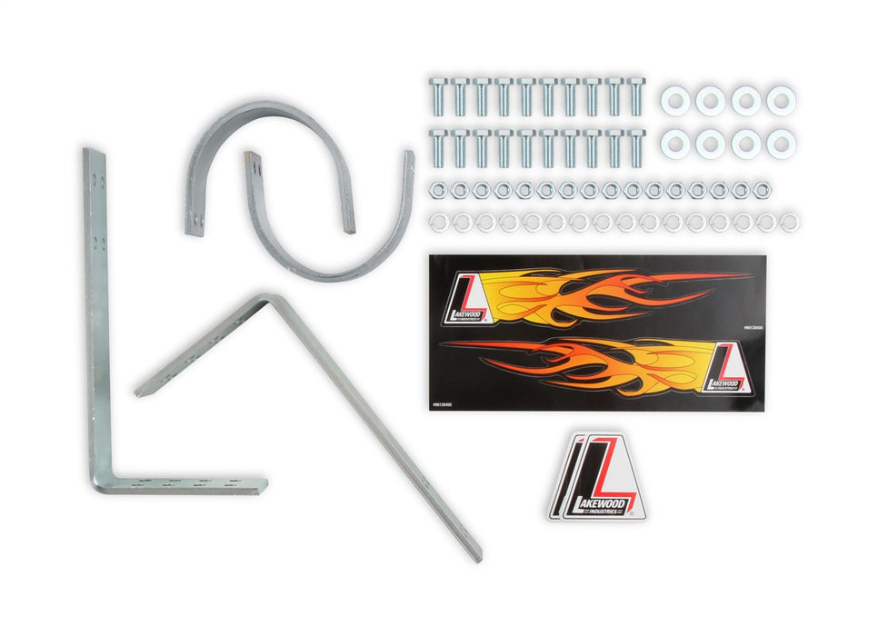 Lakewood 18000 Drive Shaft Loop; 14x2 in. Zinc Plated Steel; Universal; - Truck Part Superstore