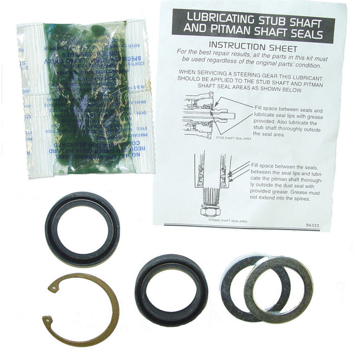 Omix 18005.02 Pitman Arm Seal Repair Kit; Incl. O-Rings/Sealant; - Truck Part Superstore
