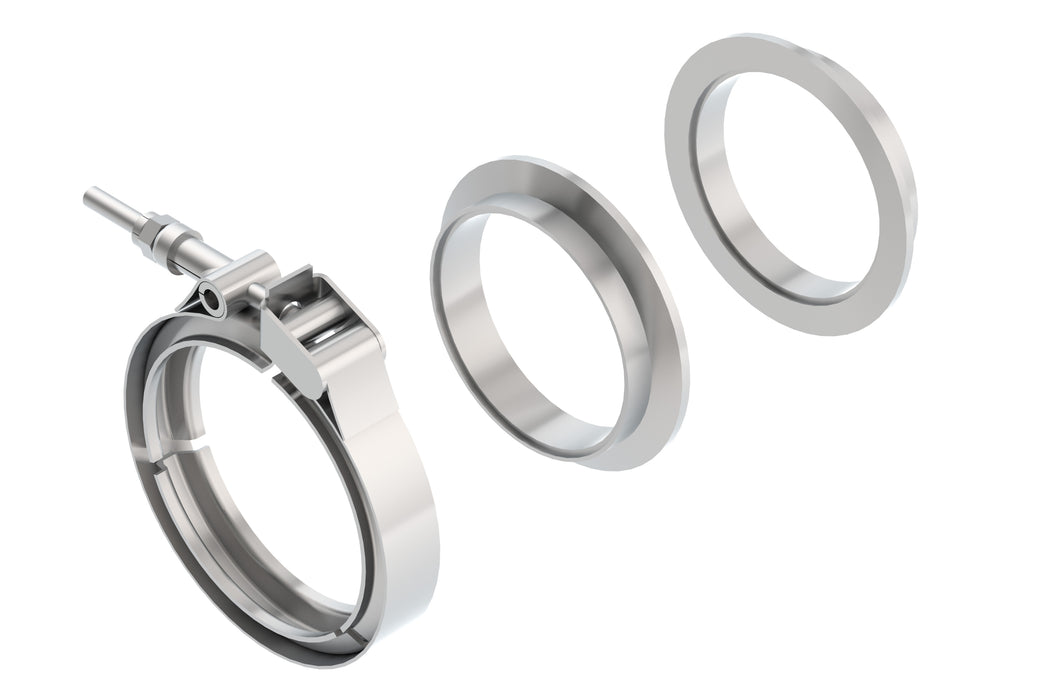 Borla 18009 3" T-304 Stainless Steel V-Band Clamp. - Truck Part Superstore