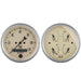 AutoMeter 1800 2 PC. GAUGE KIT; 3-3/8in. QUAD/SPEEDOMETER; 240-33 O; ANTIQUE BEIGE - Truck Part Superstore
