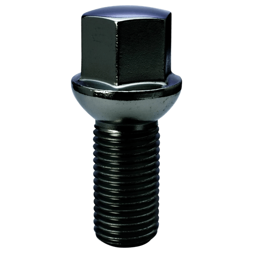 Gorilla Automotive 18018BC BOLT BALL R13 17MM 14-1.50 BLK 27MM BULK - Truck Part Superstore
