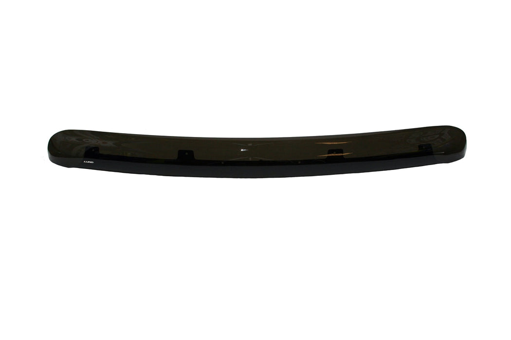 Lund 18020 Interceptor Wrap Bug Shield; Smoke; Full Height; No Drill Installation; - Truck Part Superstore