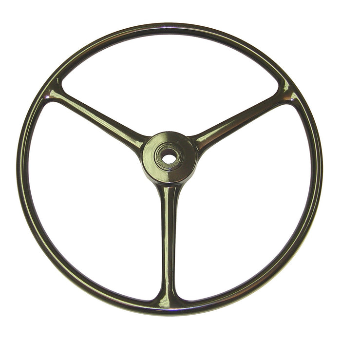 Omix 18031.01 Steering Wheel; 3-Spoke; Black; - Truck Part Superstore