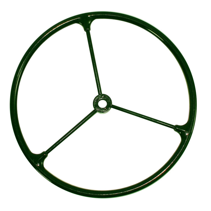 Omix 18031.03 Steering Wheel; 3-Metal Spokes; Green; - Truck Part Superstore