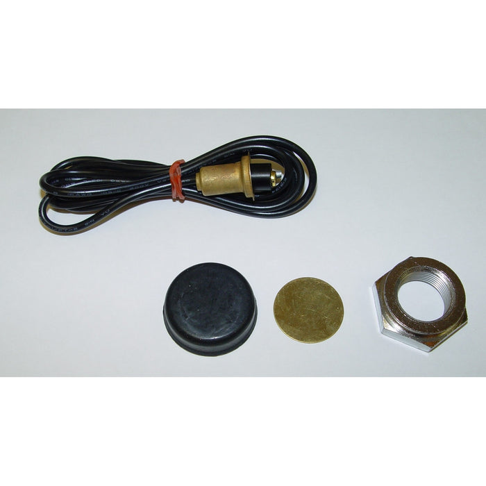 Omix 18032.03 Horn Button; w/Nut And Wiring; Black; - Truck Part Superstore