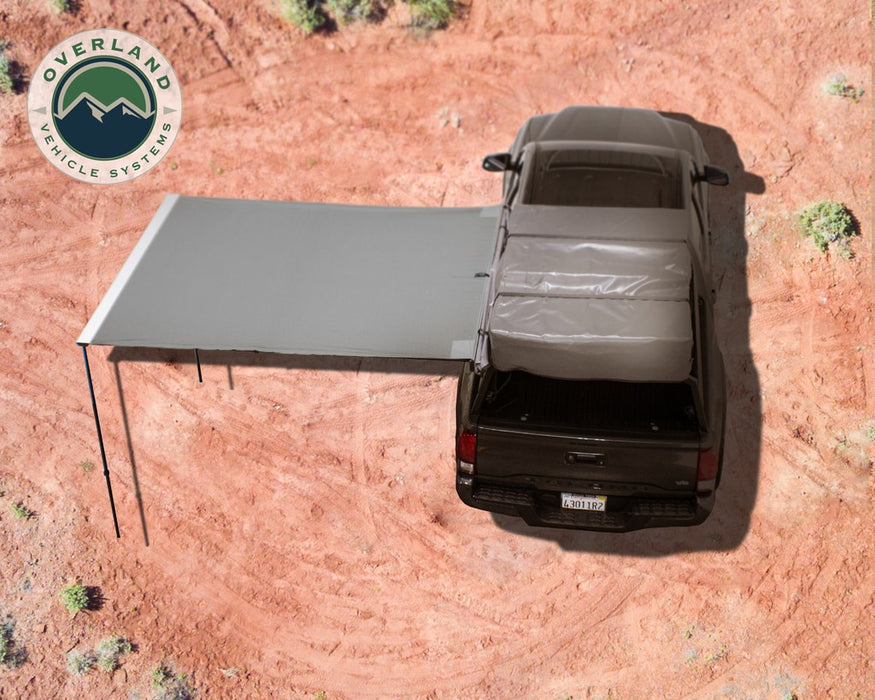 Overland Vehicle Systems 18049909 Awning 2.0-6.5 Foot With Black Cover Universal Nomadic Overland Vehicle Systems - Truck Part Superstore