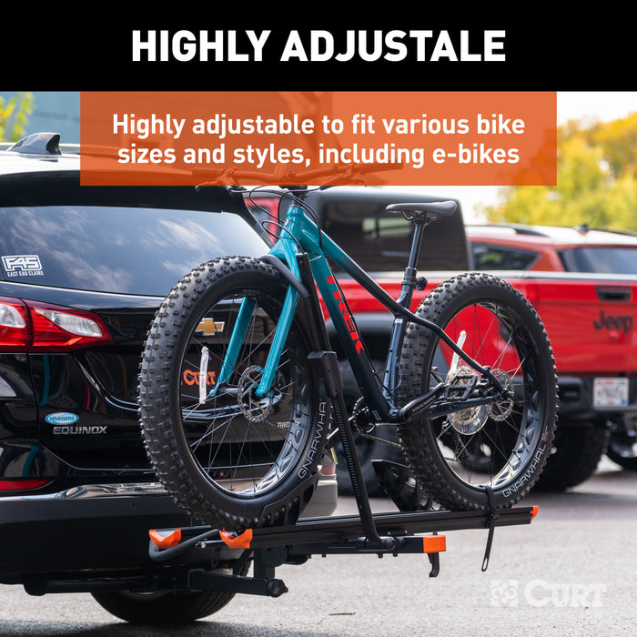 CURT 18088 Tray-Style Hitch-Mounted Bike Rack - Truck Part Superstore
