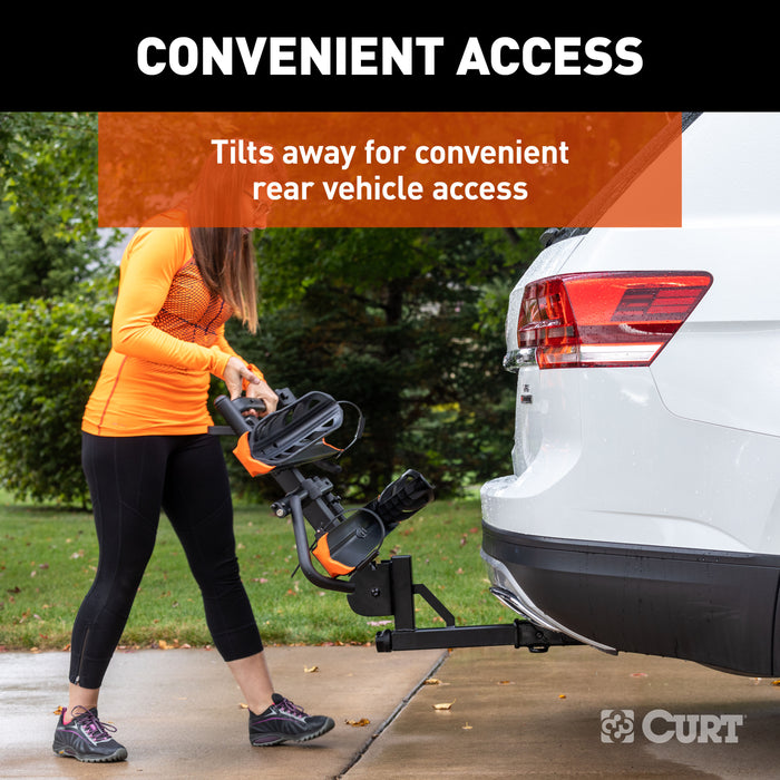 CURT 18088 Tray-Style Hitch-Mounted Bike Rack - Truck Part Superstore