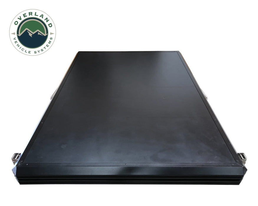 Overland Vehicle Systems 18109901 Roof Top Tent Mamba 2 Side Load Aluminum Black Shell Grey Body Overland Vehicle Systems - Truck Part Superstore