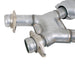 BBK Performance Parts 1810 1979-1993 MUSTANG 5.0 SHORT MID X PIPE W/ CATS FOR BBK 1531/15310 HEADERS - Truck Part Superstore