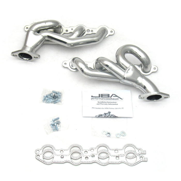 JBA Racing Headers 1811SJS 08-09 Pontiac G8 6.0L Sil Cer - Truck Part Superstore