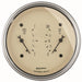 AutoMeter 1813 GAUGE; DUAL; FUEL/OILP; 3 3/8in.; 240OE-33OF/100PSI; ELEC; ANTQ BEIGE - Truck Part Superstore