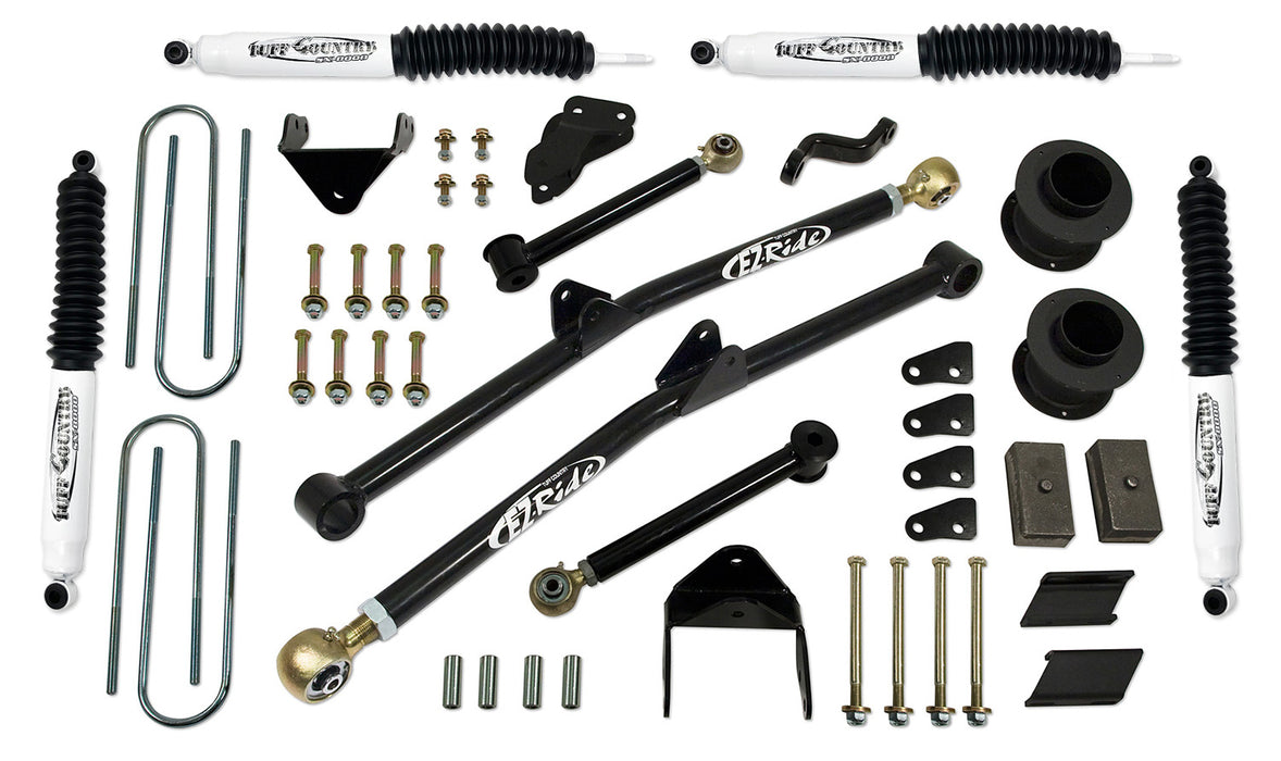 Tuff Country 34222KN 4.5 Inch Long Arm Lift Kit 09-13 Dodge Ram 2500 09-12 Dodge Ram 3500 w/ SX8000 Shocks Tuff Country - Truck Part Superstore