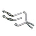 BBK Performance Parts 1814 2011-2017 FORD MUSTANG V6 3.7L FULL X PIPE WITH CATALYTIC CONVERTERS - Truck Part Superstore