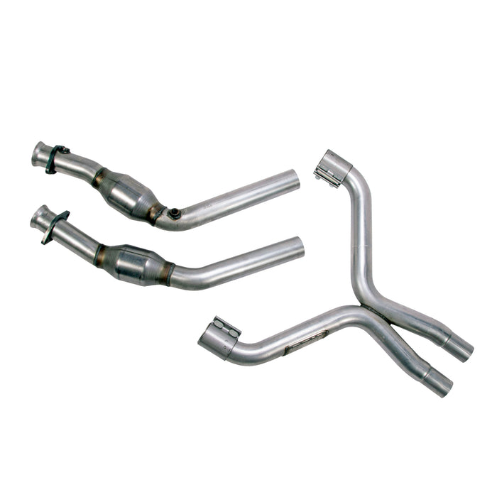 BBK Performance Parts 1814 2011-2017 FORD MUSTANG V6 3.7L FULL X PIPE WITH CATALYTIC CONVERTERS - Truck Part Superstore
