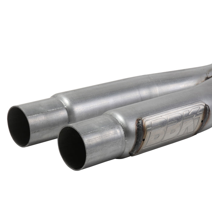 BBK Performance Parts 1818 2015-2023 FORD MUSTANG 5.0 GT RESONATOR DELETE HIGH FLOW X PIPE - Truck Part Superstore