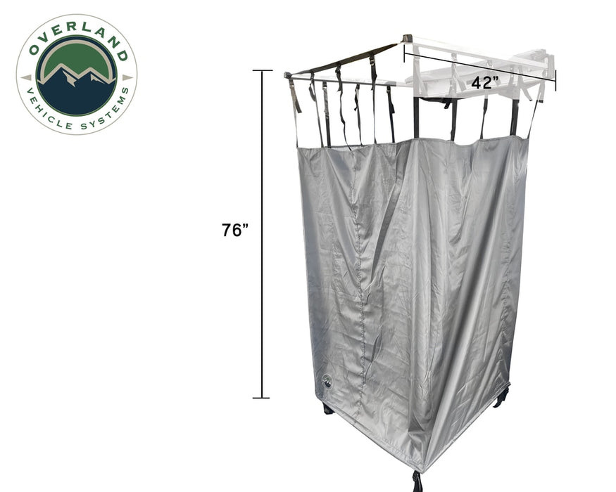 Overland Vehicle Systems 18199909 Nomadic Quick Deploying Shower Overland Vehicle Systems - Truck Part Superstore
