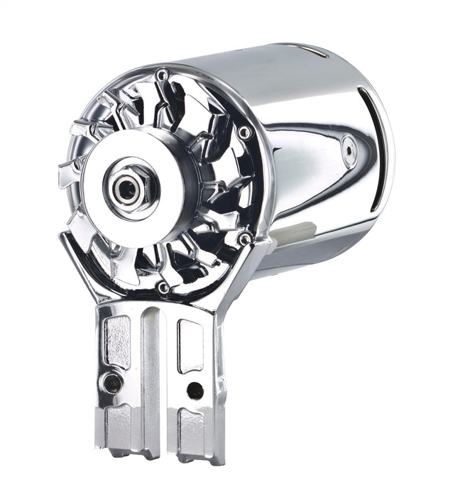 Powermaster Performance 182011 PowerGEN Alternator; Front Mount; 90 Amp.; 65 Idle; 12V; Chrome; - Truck Part Superstore