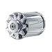 Powermaster Performance 182096 PowerGEN Alternator; Custom Mount; 60 Amp; 50 Idle; 6V Positive Ground; Chrome; - Truck Part Superstore