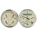 AutoMeter 1820 2 PC. GAUGE KIT; 3-3/8in. QUAD/TACH/SPEEDO; 240-33 O; ANTIQUE BEIGE - Truck Part Superstore