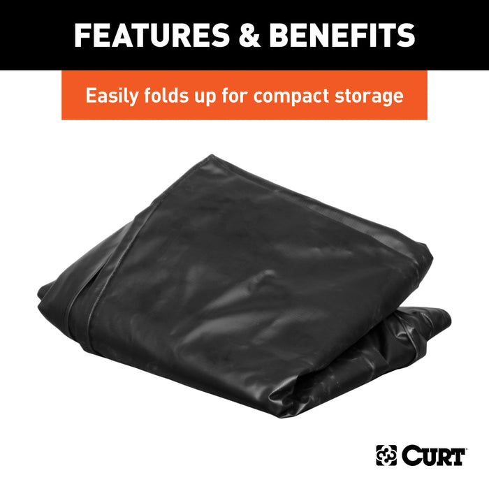 CURT 18210 56in. x 18in. x 21in. Weather-Resistant Vinyl Cargo Bag - Truck Part Superstore